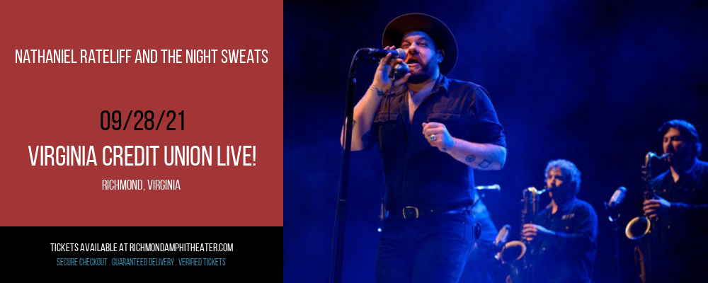Nathaniel Rateliff and The Night Sweats at Virginia Credit Union LIVE! tickets Nathaniel Rateliff and The Night Sweats at Virginia Credit Union LIVE!