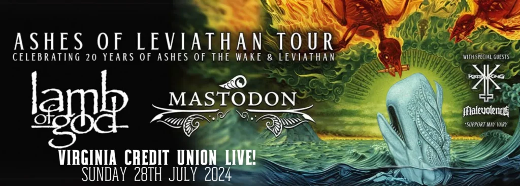 Lamb Of God & Mastodon at Virginia Credit Union LIVE! at Richmond Raceway
